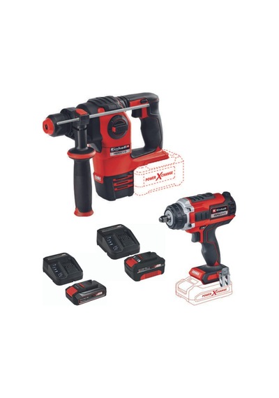 Einhell Herocco 18V Kırıcı İmpaxxo 18/400 Somun Sıkma 2.5+4.0 Set