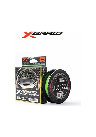 Ygk X006 Upgrade Pe X8 150m Yeşil İp Misina 1.2 PE 0.185 MM