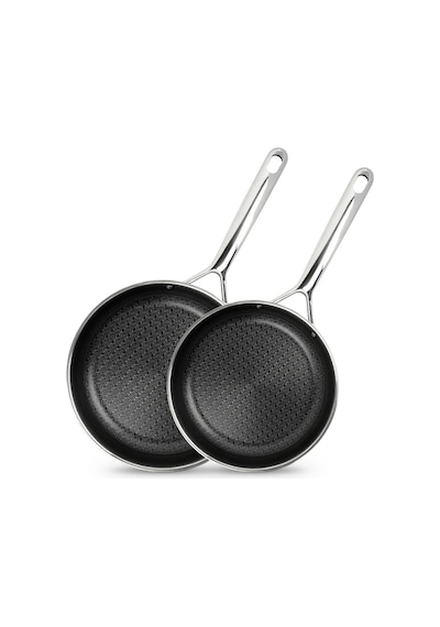 Unıqella Sılver Pro Serisi 2 Parça Tava Seti 24/28cm Çelik