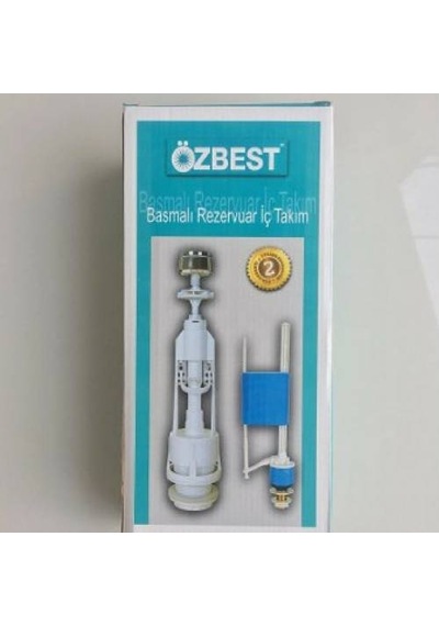Özbest Basmalı Rezervuar İç Takımı Beyaz