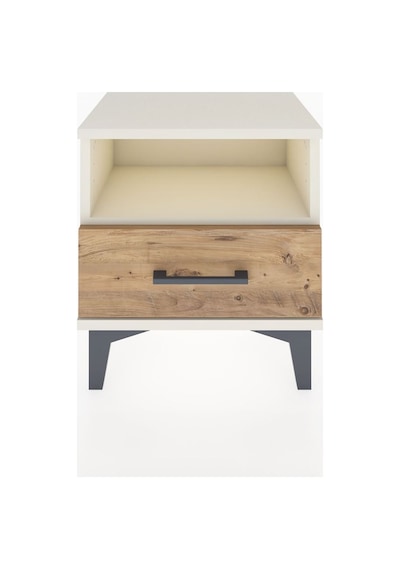 Arges Komodin Tek Raflı Tek Çekmeceli 44x30x48 Aytaşı-çam Aytaşı