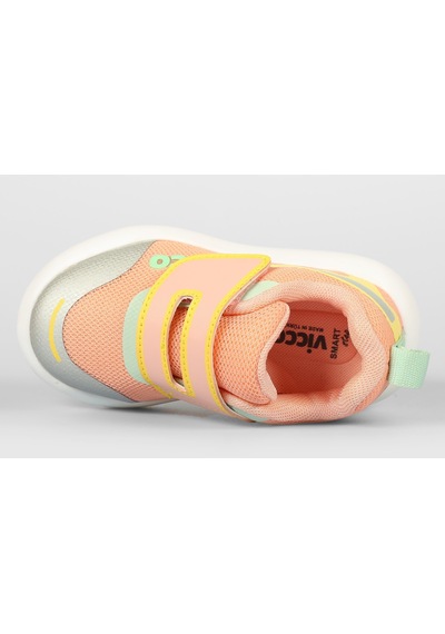 Vicco Melodic Işıklı Ortopedik Çocuk Spor Ayakkabı Pudra