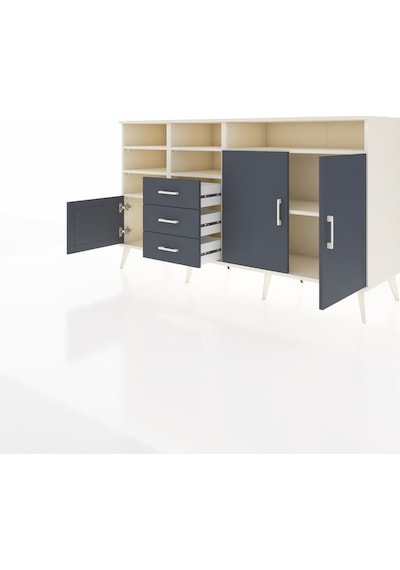 Hyperion Konsol 7 Raflı 3 Çekmeceli 3 Kapaklı 176x44x99 Aytaşı-an Aytaşı-antrasit Hyperion Konsol 7 Raflı 3 Çekmeceli 3 Kapaklı 176x44x99 Aytaşı-an Aytaşı-antrasit