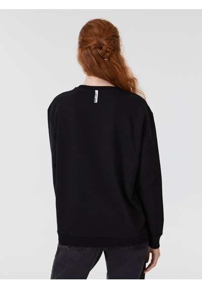 LOFT Regular Fit Kadın Sweatshirt Lf2031530 Q1.v1 Siyah