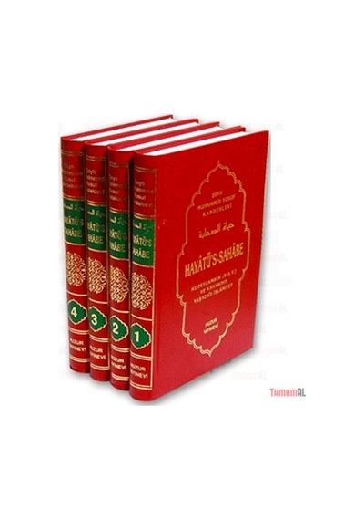 Hayatüs Sahabe - 4 Cilt Huzur M Yusuf Kandehlevi