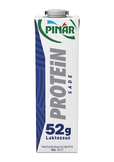 Pınar Protein Süt Sade 1 Lt X 6 Adet