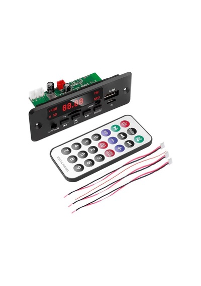 2 X 25 Watt Hoparlör Çıkışlı Fm Dekoder Usb, Bluetooth, Tf Kart, Fm Radio, Mp3 Player