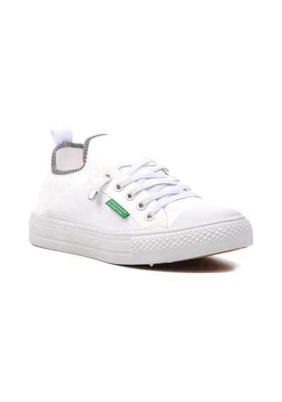 United Colors Of Benetton Beyaz Kadın Sneaker Benetton Bnı-10233 Z Beyaz