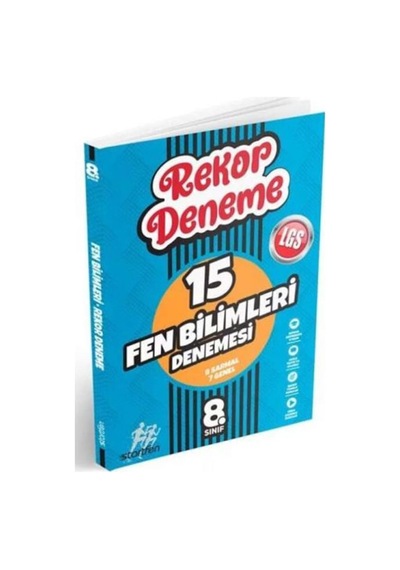 8 Sınıf Fen Bilimleri Rekor Deneme Startfen Yayınları