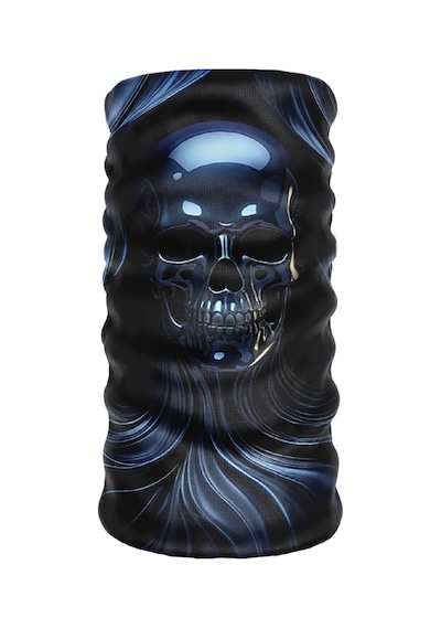 Bebo Store Skull-171 Extreme Spor Motor Kullananlara Özel Desenli Reflektörlü Buf Boyunluk Bandana Balaklava