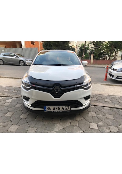 Clio 4 Kaput Rüzgarlığı Kaput Koruma Parlak Siyah