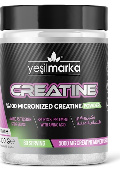 Yeşilmarka Vegan Creatine 300 Gr