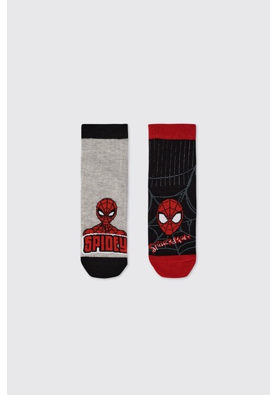 Panço Erkek Çocuk Spider-man Çorap 2612bk11013 Renkli