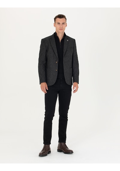 Pierre Cardin Erkek Antrasit Ceket 50272754-vr006 Antrasit