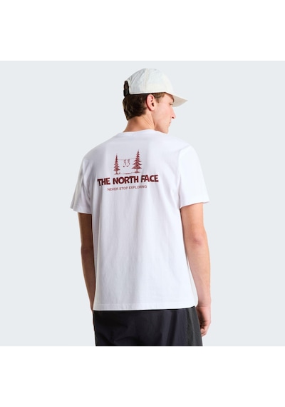 The North Face M Campıng Relaxed Short Sleeve Tee-graph Erkek Tişört Nf0a8gqmfn41 Beyaz
