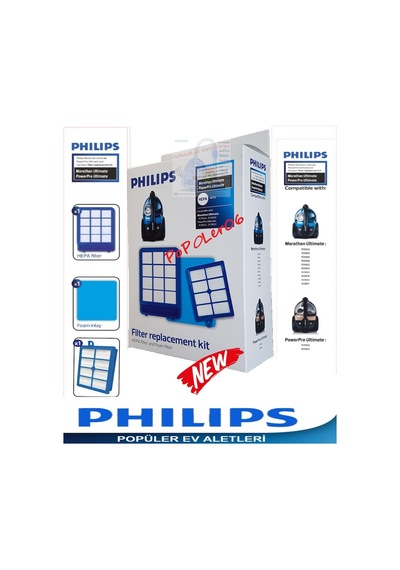 Philips Uyumlu Fc9924/07 Marathon Ultimate Kumanda+Yeni Filtre Seti (410608694)