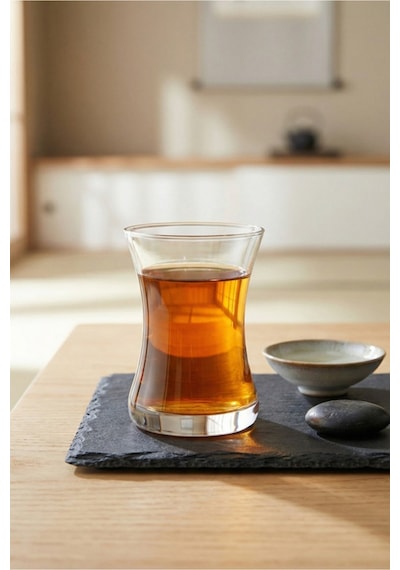 Lav Zen Cam Çay Bardağı 6 Kişilik 155 ml