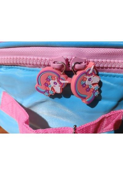 Vest İlkokul Çantası Turkuaz Pembe Unicorn
