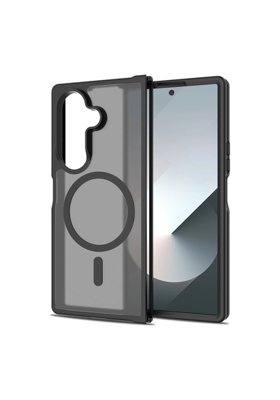Samsung Uyumlu Galaxy Z Fold 8 Ultra Kılıf M-safe Şarj Özellikli Kamera Korumalı Zore Lunex Kapak