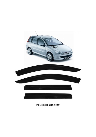 Cam Rüzgarlığı Peugeot 206 Stw 4lü