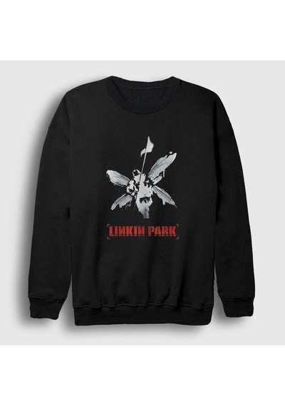 Presmono Unisex Hybrid Theory Linkin Park Sweatshirt Siyah
