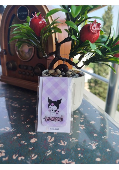 Kuromi -3 Temalı Mıknatıslı Ayraç 10lu