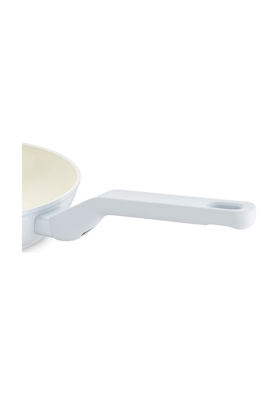 Jumbo Swiss Crystal Kızartma Tavası 26 cm Yapışmaz Tabanlı Açık Gri Swiss Crystal Malzeme