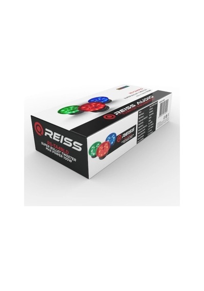 Reiss Dome Tweeter 10cm - Reiss Işıklı Tweeter - Reiss Rs-ta49ld Işıklı Dome Tweeter