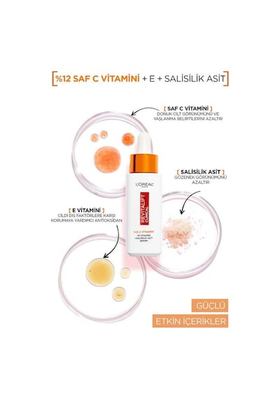 L'Oréal Paris Telescopic Maskara + Revitalift Clinical C Vitamini Aydınlatıcı Serum 30 ML