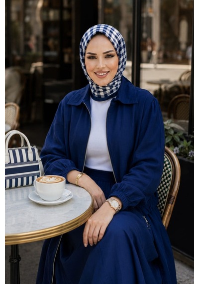 Hb Harma Time Butik Kadın Fermuarlı Çilek Kumaş Lacivert Ceket Etek İkili Takım Lacivert Lacivert Hb Harma Time Butik Kadın Fermuarlı Çilek Kumaş Lacivert Ceket Etek İkili Takım Lacivert Lacivert