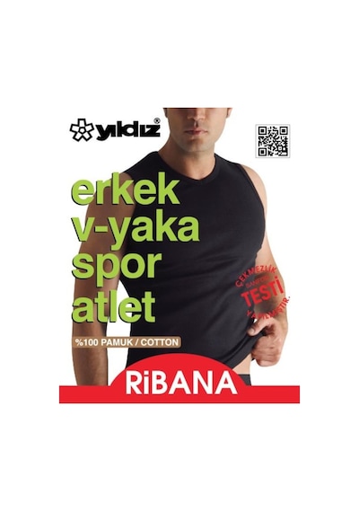 Yıldız 24 V Yaka Sıfır Kol Atlet
