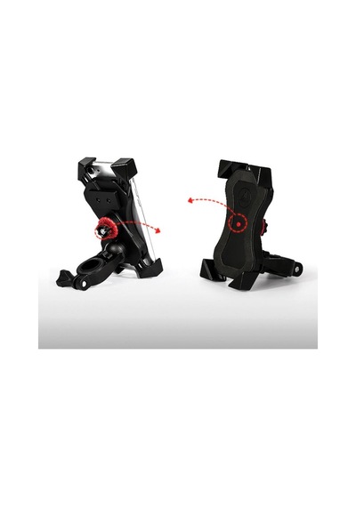 Motowolf Motosiklet Bisiklet Telefon Tutucu Ayna Gidon Bağlantılı