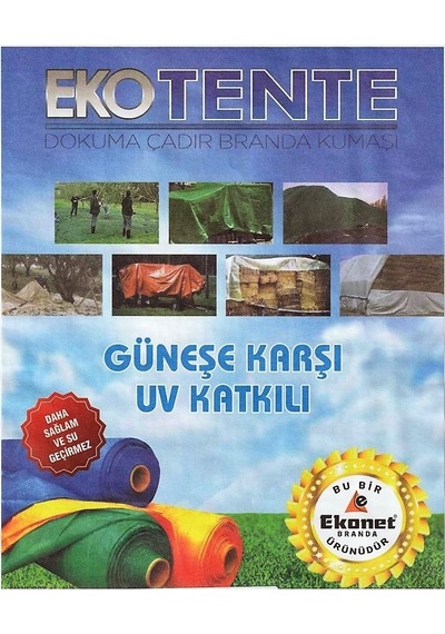 Ekotente Çadır Bezi Branda Ebatlı 4X4 Mt