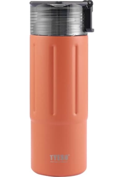 Tyeso Tritan Termos Vakumlu Yalıtımlı Çift Kapaklı Kulplu 600 ML