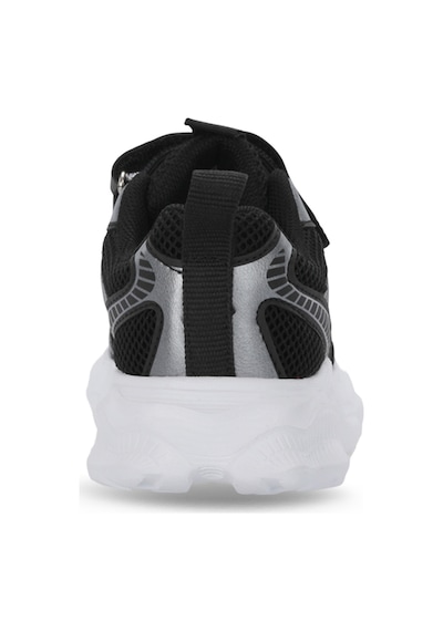 Slazenger Fast Track I Unisex Çocuk Cırt Cırtlı Siyah / Gümüş Günlük Spor Ayakkabısı