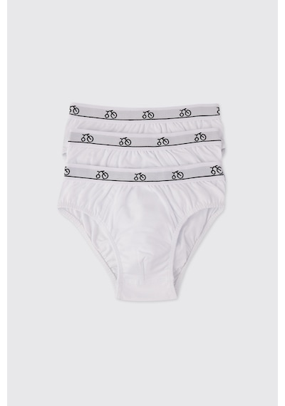 Panço Erkek Çocuk Beyaz 3'lü Slip Seti 2502BK14017
