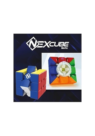 Hediyecik Nexcube Moyu Profesyonel 3x3 Zeka Küpü Akıl Küpü Rübik Küp