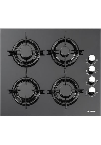 Kumtel B66 - KO-40TAHDF - DA6-830S Siyah Ankastre Set
