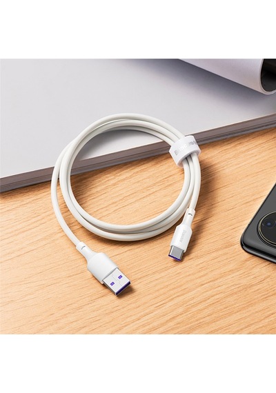 Baseus Simple Wisdom 100w Usb To Type-c Hızlı Data Şarj Kablosu