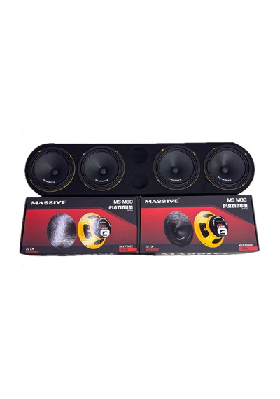 Massive Ms-m80 Üniversal Pandizotlu Tanesi 450w 175rms 20cm İki Takım Midrange