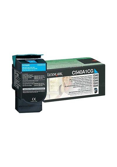 Lexmark C540A1Cg Mavi Fotokopi Toneri C540 / C544 / X544