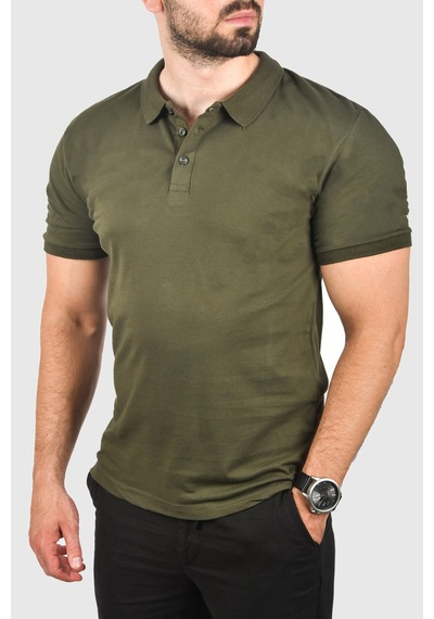 Rizzup Haki Büyük Beden Polo Yaka Tişört Nefes Alan Pamuklu Kumaş Battal Beden Erkek Tişört 2504349 Rizzup Haki Büyük Beden Polo Yaka Tişört Nefes Alan Pamuklu Kumaş Battal Beden Erkek Tişört 2504349
