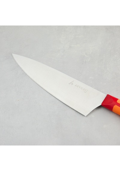 Aryıldız Plurex Şef Bıçak Kırmızı 17 Cm Renkli