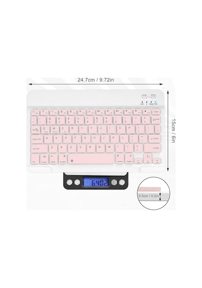 Valkyrie BL30-P 10" Bluetooth Kablosuz Klavye