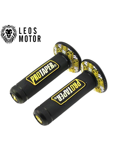Protaper Motosiklet Elcik Takımı Siyah - Sarı - Her Motora Uyumlu - Universal Sarı - Siyah