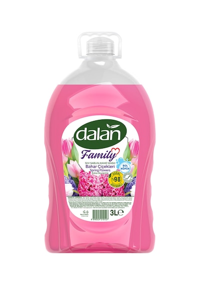 Dalan Sıvı Sabun Bahar Çiçekleri 3 L