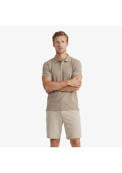 Nautica Erkek Bej Regular Fit Polo Yaka T-shirtdüzk65231t