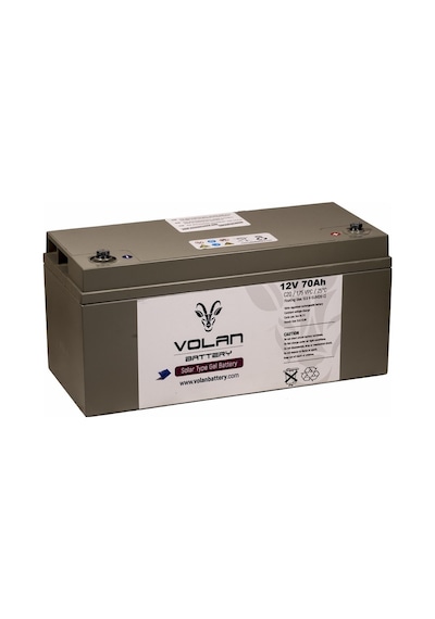 12 Volt 70 Amper Jel Akü Solar Güneş Enerjisi - Volan Akü / 325018665