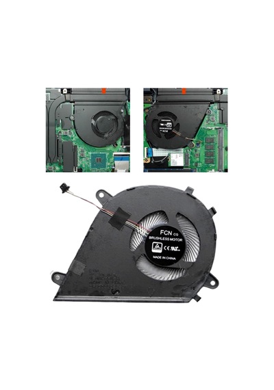 Homyl Asus Mars15 Vx60 Vx60gt Için Cpu Ve Gpu Fan Seti