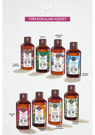 Yves Rocher Duş Jeli - Nemlendirici Oryantal Argan Ve Gül - Sls,sles İçermez,vegan-200ml Diğer